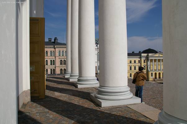 Finnland; Helsinki; Pfeiler Dom