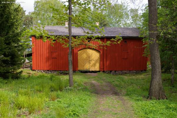 Finnland; Helsinki; Scheune auf Seurasaari