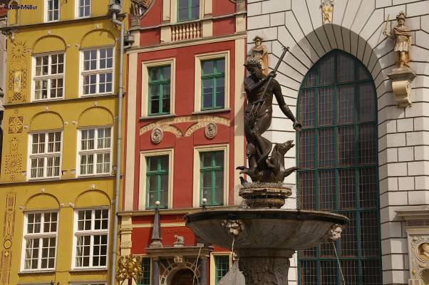 Polen; Danzig; Neptunbrunnen
